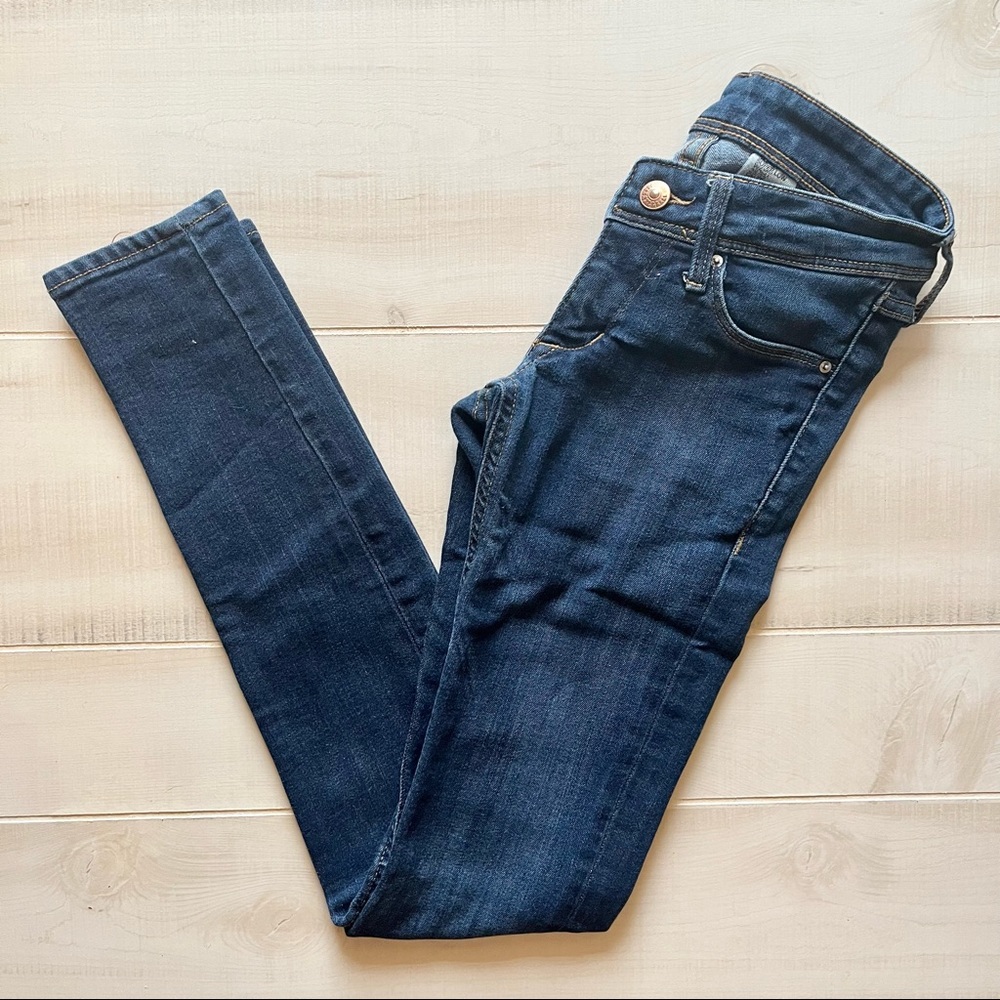 H&M Low Rise Skinny Jeans Sz 25